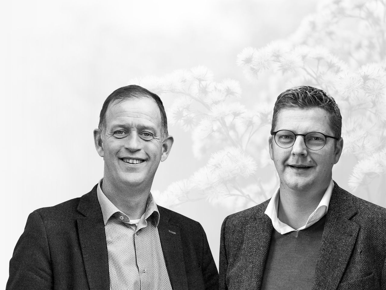 Pieter Wiegel en Peter Smits ecologisch adviseur Ecofect uit Nunspeet
